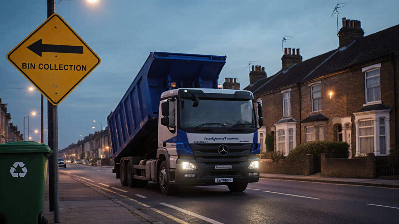 What British Drivers Call Garbage Trucks - the Official Names