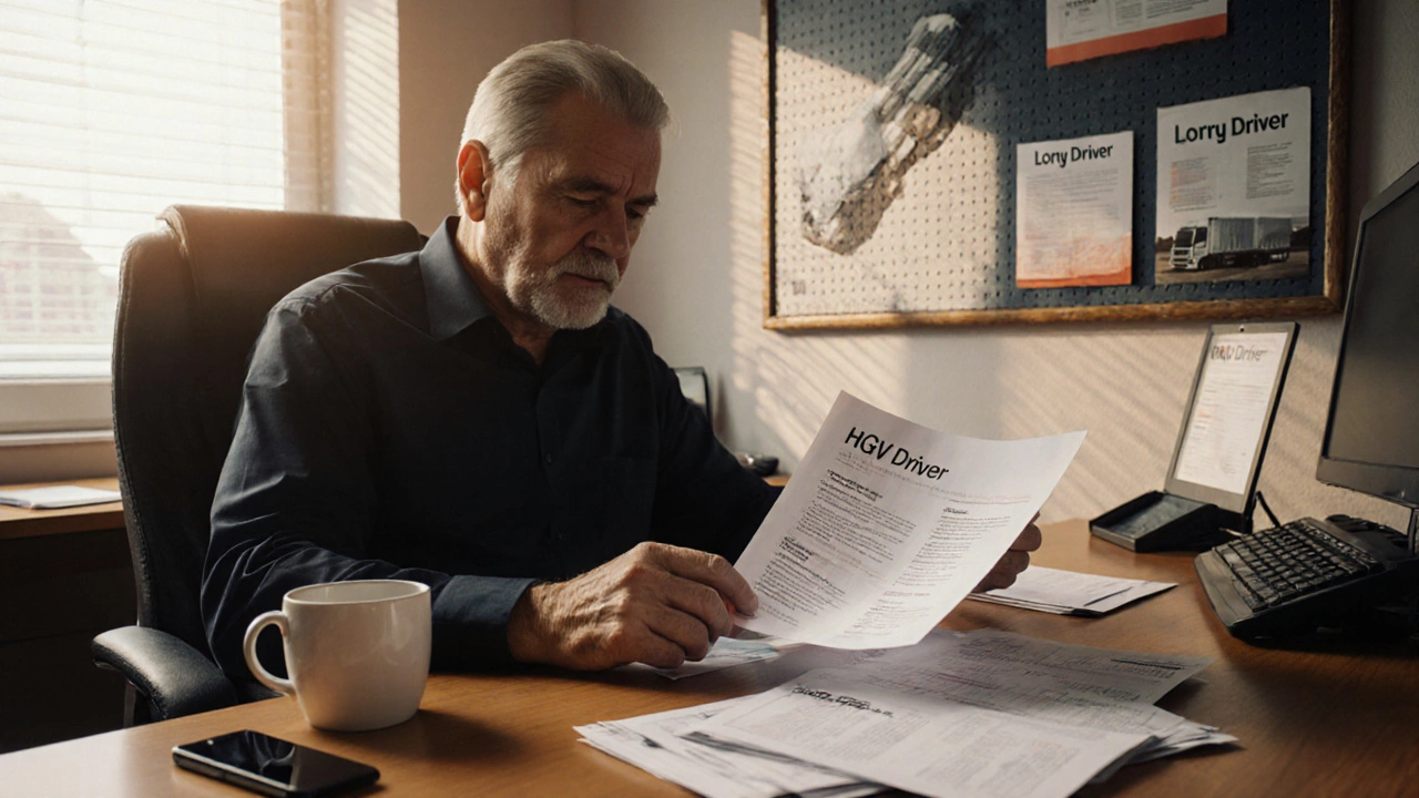 What Is the Official Title of an HGV Driver?