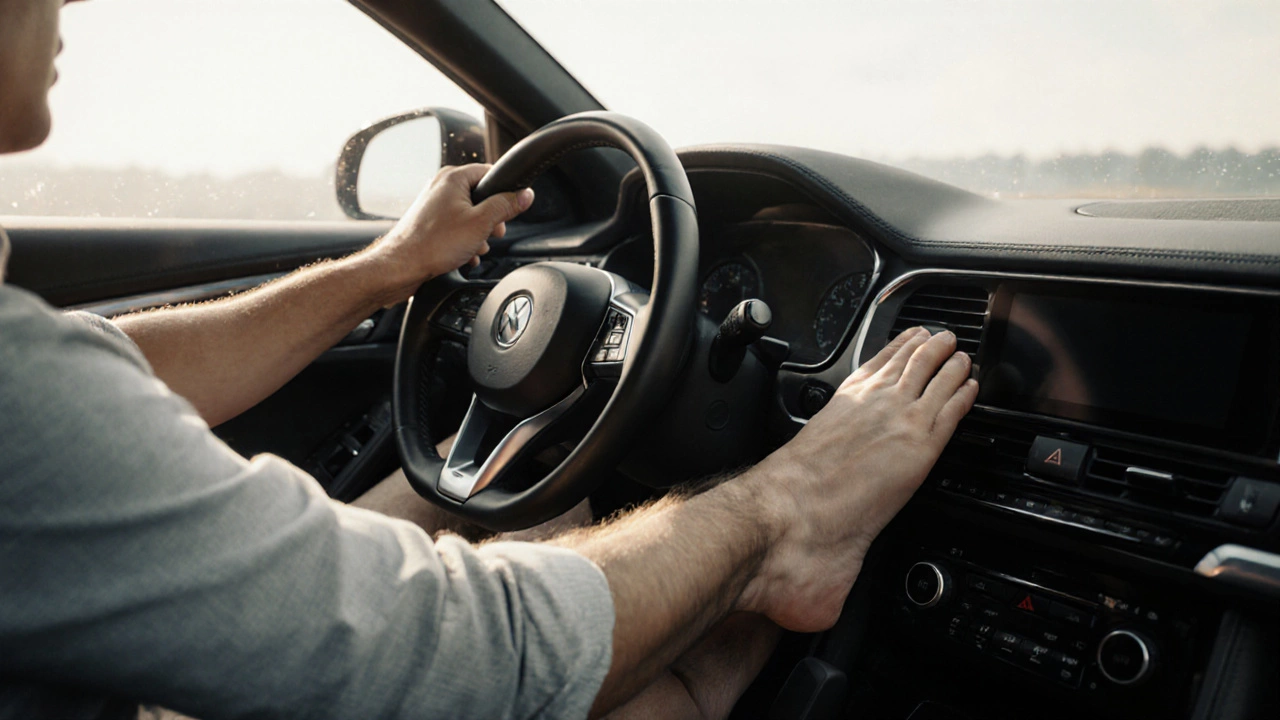 Do You Use Both Feet When Driving an Automatic Car?