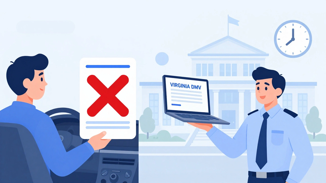 Digital split-screen showing traffic ticket being dismissed and completion certificate sent to DMV.