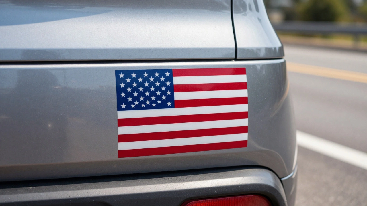Meaning of the Backwards American Flag Sticker: Symbolism and Context